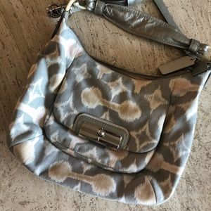 Coach crossbody Ikat print bag